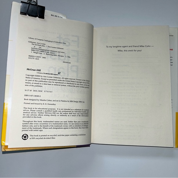 Bundle of 2 Books: The Fat Flush Plan and Cookbook by Ann Louise Gittlman - Picture 9 of 15